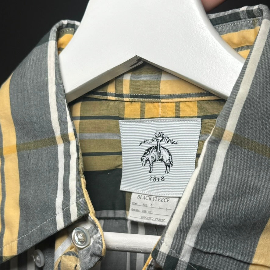 BLACK FLEECE checkered shirt