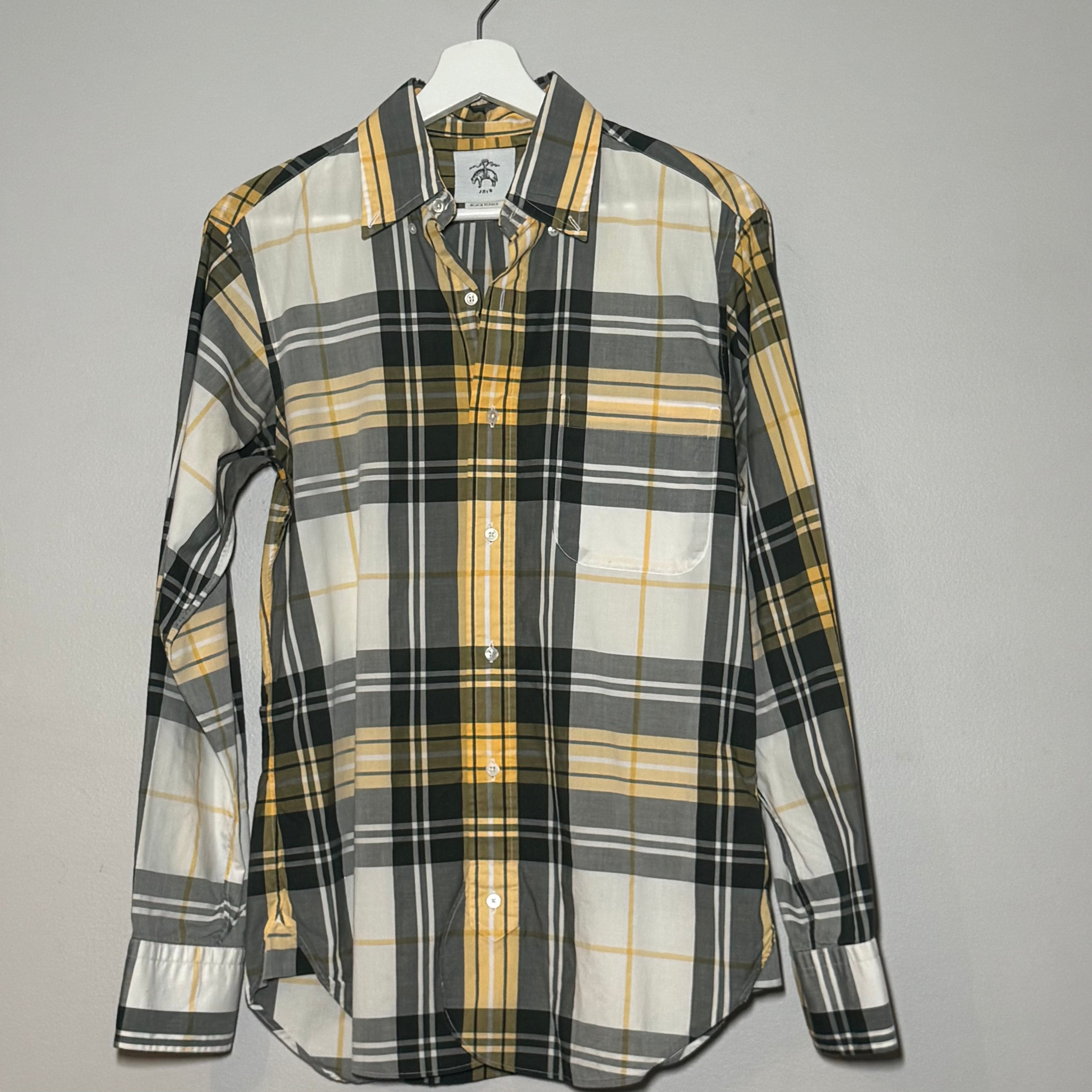 BLACK FLEECE checkered shirt