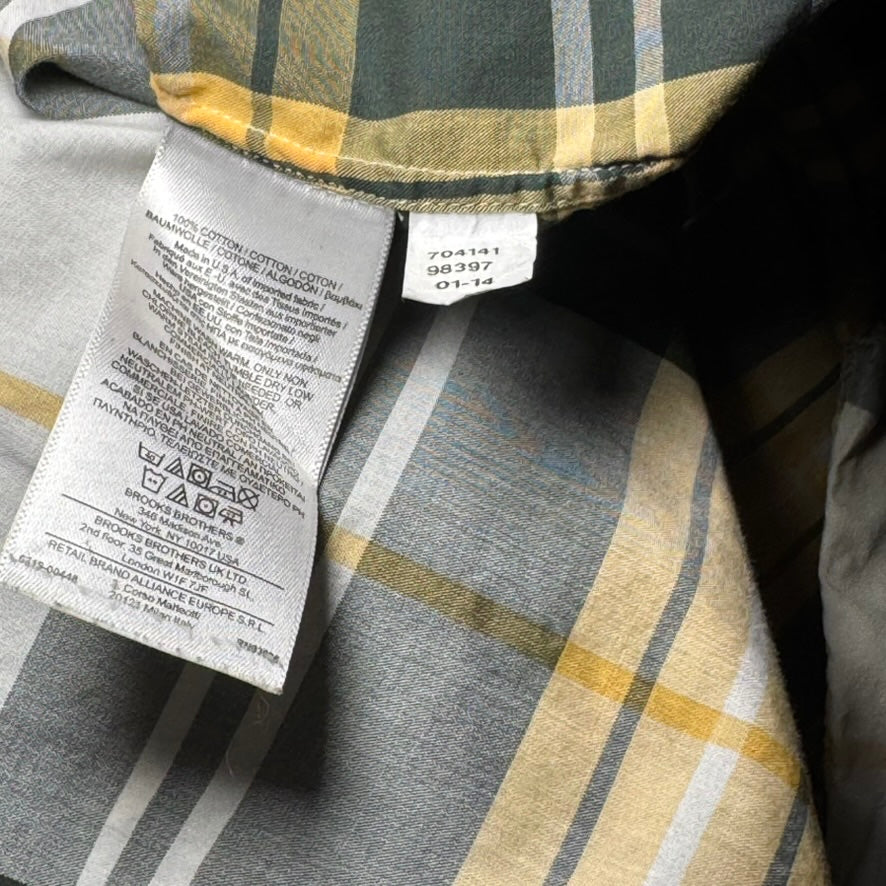 BLACK FLEECE checkered shirt